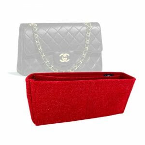 Chanel Small Classic Flap Bag handbag liner protector organiser insert handbagholic