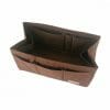 Hermes Birkin 25 organizer handbag liner waterproof Handbagholic brown