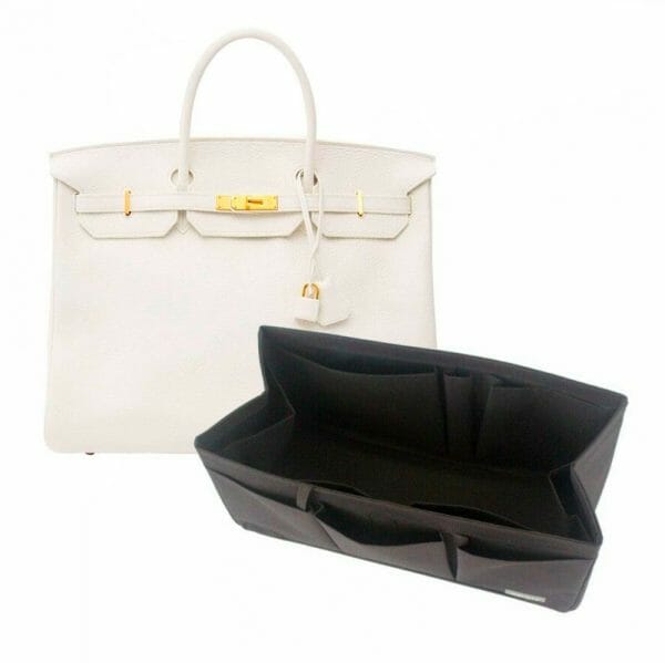 Hermes Birkin 40 organizer handbag liner waterproof