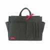 Louis Vuitton OnTheGo Tote Bag MM and GM Waterproof Bagliner Organiser Black