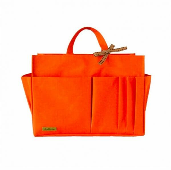 Louis Vuitton OnTheGo Tote Bag MM and GM Waterproof Bagliner Organiser Orange