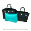 Hermes birkin bag-la-vie purse pillow bag shaper cushion size chart Riviera blue