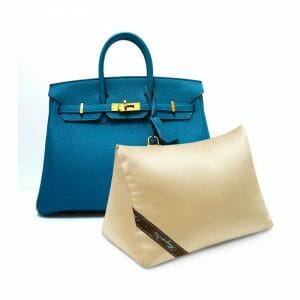 Hermes birkin bag-la-vie purse pillow bag shaper cushion size chart champagne 2