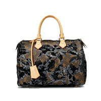 Louis Vuitton Fleur de Jais Sequin Speedy Bag 25 Limited Edition