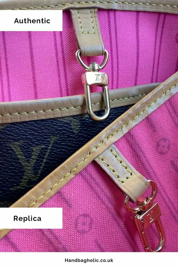 Louis Vuitton Artsy Bag Replica Vs Authentic Detail Comparison, Handbagholic