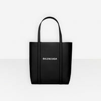 Balenciaga black leather XS extra small designer tote bag handbag icon handbagholic 200x200px