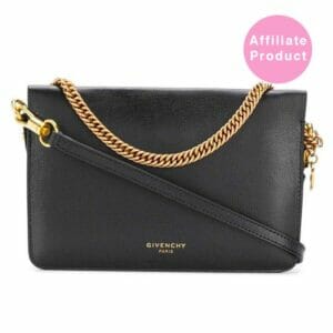 Givenchy black Cross3 Cross Body Bag Leather and Gold
