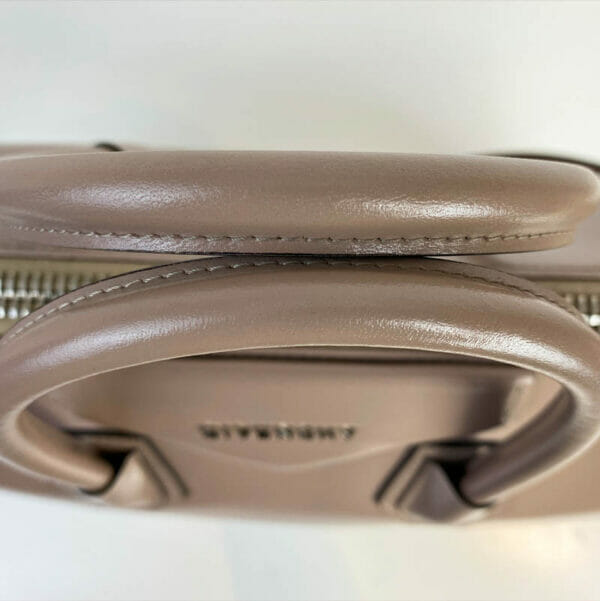 Givenchy Antigona Medium Taupe Bag Nude Beige handles