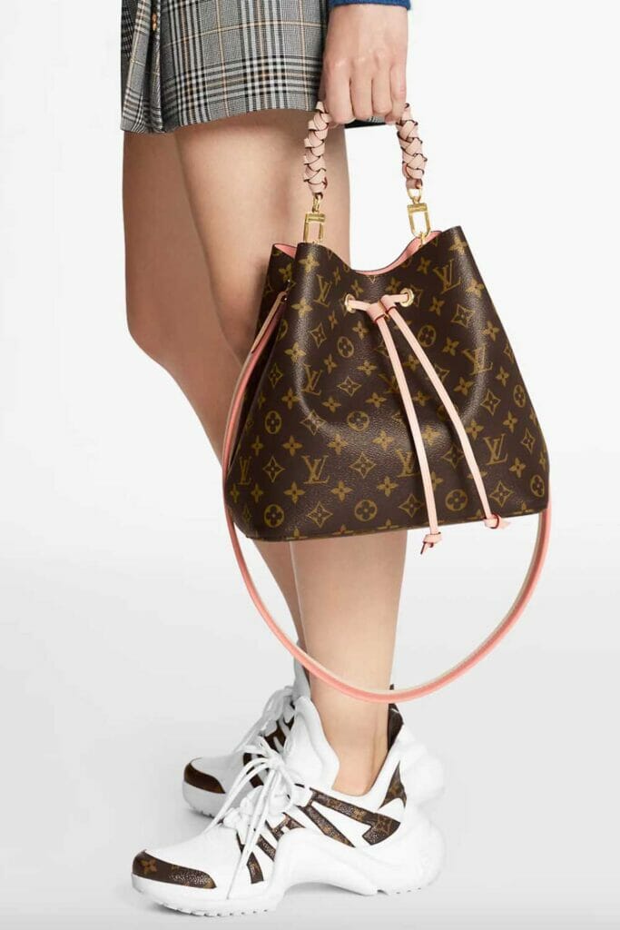 Louis Vuitton Neonoe Braided Handle Crossbody Bag