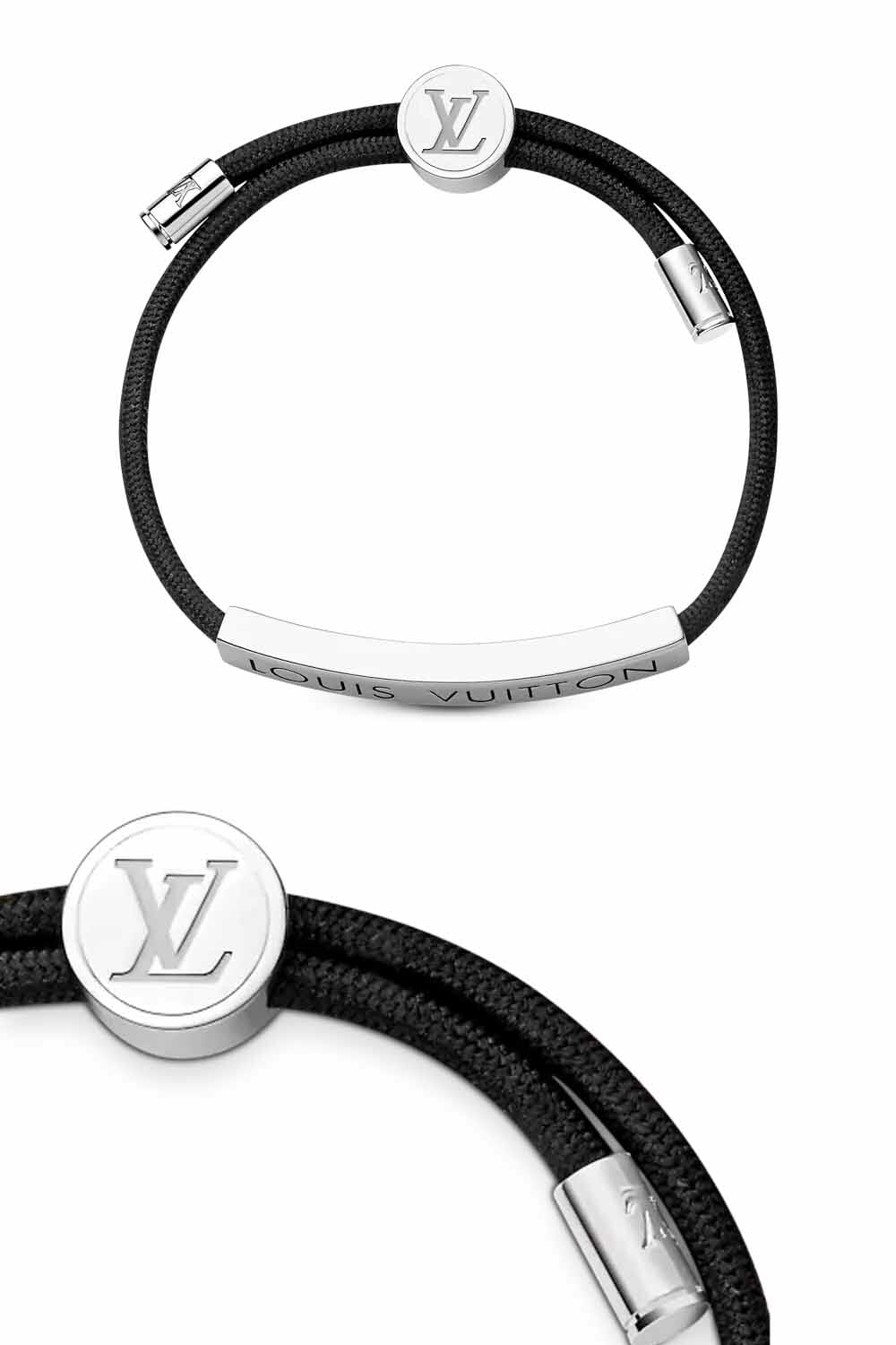 The-best-luxury-gifts-for-men-Louis-Vuitton-LV-SPACE-BRACELET-black-gift