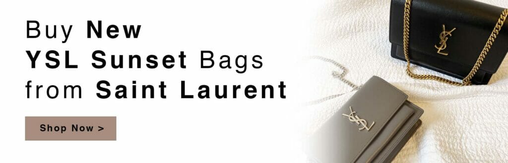 Saint Laurent YSL Sunset Bag Review & Outfits 💃 ft. Chain Wallet + Medium  Comparison 