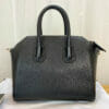 Givenchy antigona mini consignment Emma black calf leather back