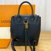 Louis Vuitton LockMe Mini Backpack Black and Gold Back
