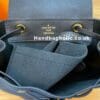 Louis Vuitton LockMe Mini Backpack Black and Gold watermark