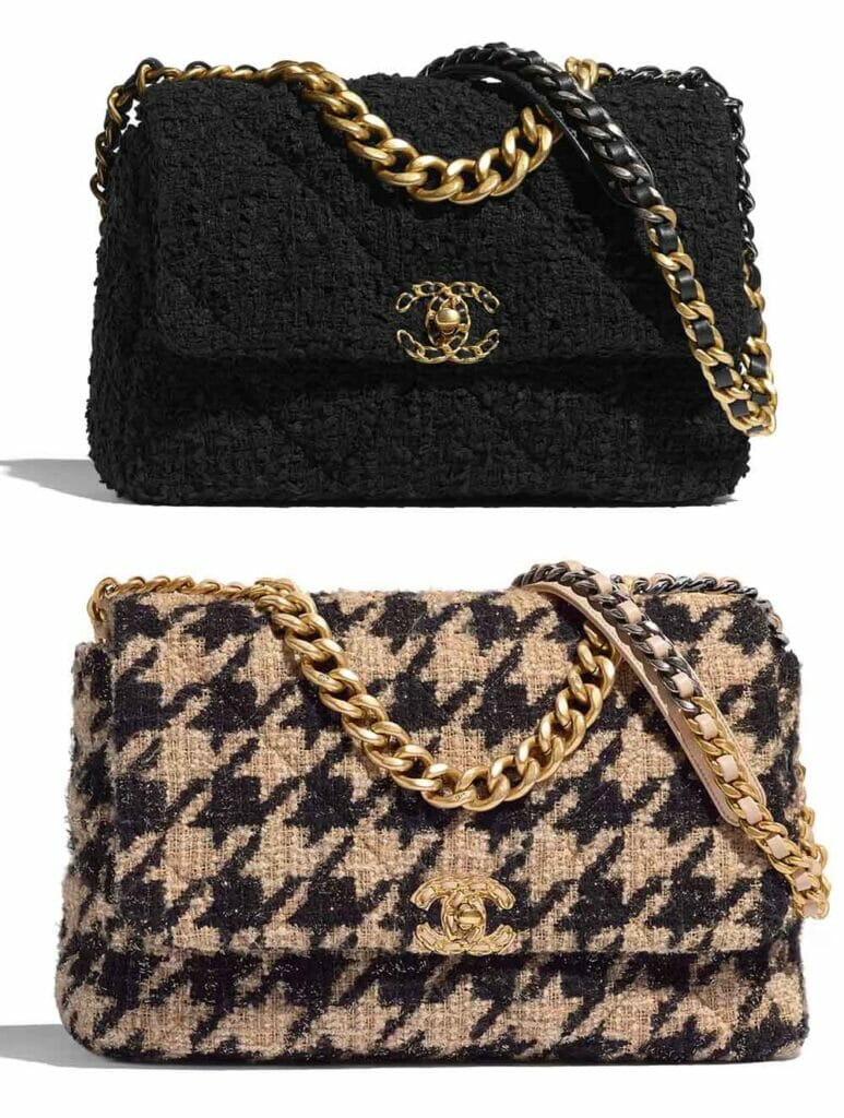 chanel material bag