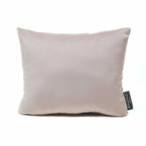 Large Silver velvet bag Purse Pillow