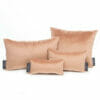 Set of 4 nude sand designer bag pillow for purse handbag