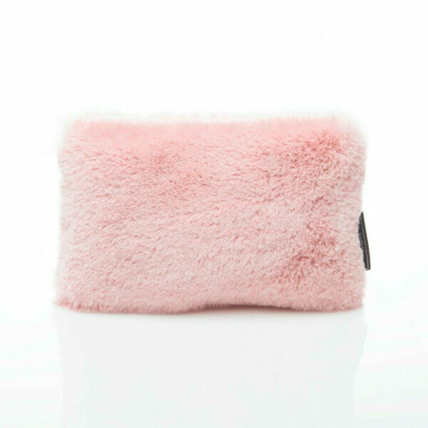 pink small faux fur bag Purse Pillow cushion