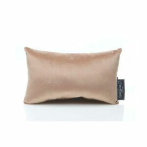 extra small nude velvet purse pillow