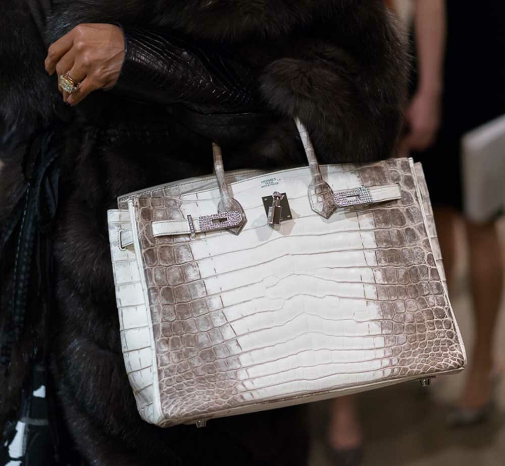 Diamond encrusted himalaya Birkin  Expensive handbags, Most expensive  handbags, Fun bags