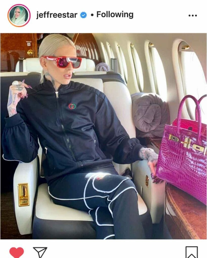 Jeffree Star’s Most Expensive Bag Hermès Himalaya Birkin bag