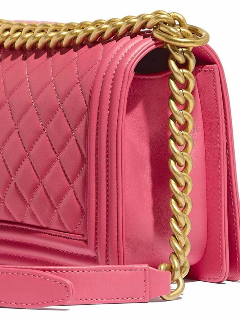 Chanel 2018 Rainbow Medium Boy Bag - Pink Shoulder Bags, Handbags