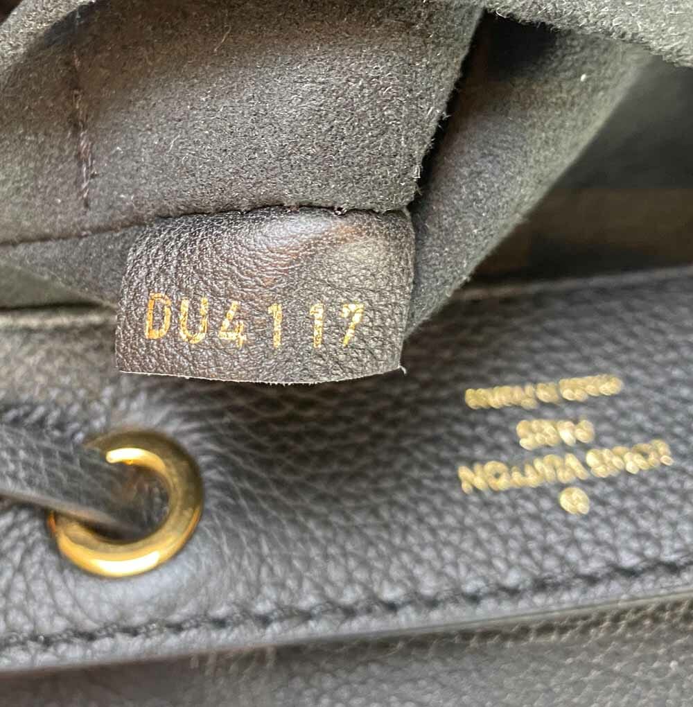 Louis Vuitton 6 digit date code inside of bag example find out where it was made