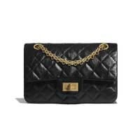 Chanel reissue 2.55 mini bag black