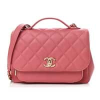 Chanel business affinity medium pink bag