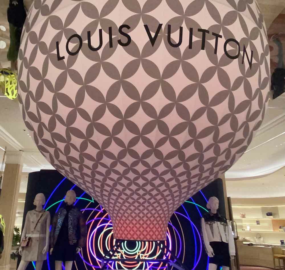 Louis Vuitton Store in Harrods Knightsbridge UK
