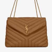 YSL Saint Laurent Price Increase Large loulou bag caramel 2022 Bag copy