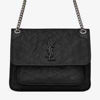 YSL Saint Laurent Price Increase medium niki bag black