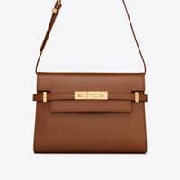 YSL Saint Laurent small manhatten caramel brown bag