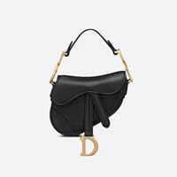 Christian Dior Micro Saddle Bag Black Thumbnail copy