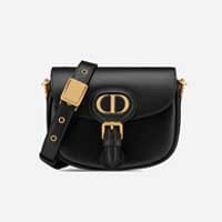 Christian Dior Small Black Box Calf Bobby Bag Thumbnail