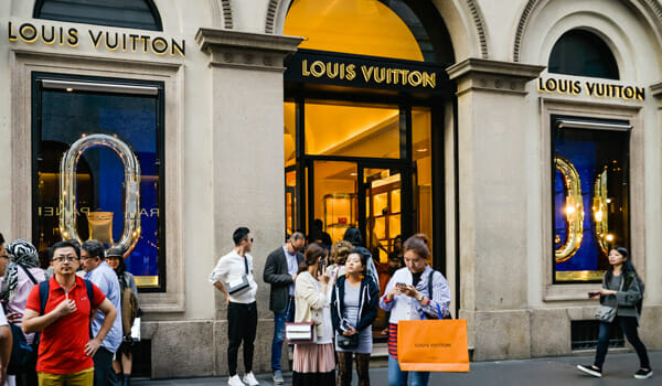 Profits soar at Dublin's Louis Vuitton store where a handbag can