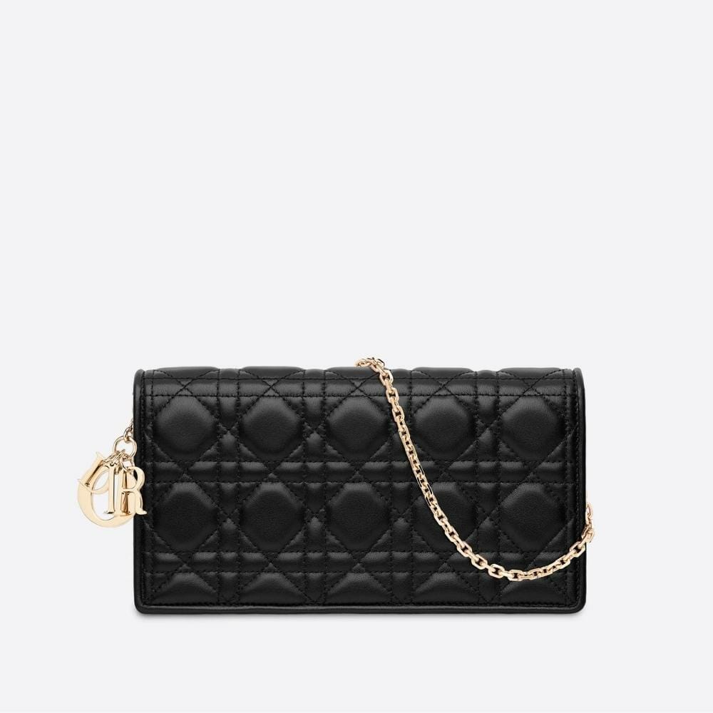 Dior Lady Dior Pouch on Chain