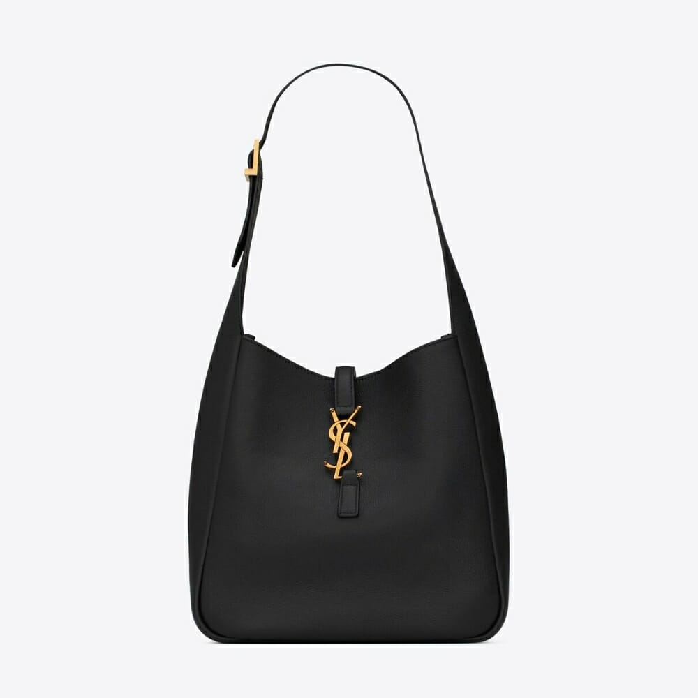 YSL LE 5 À 7 Soft Small Hobo Bag In Smooth Leather