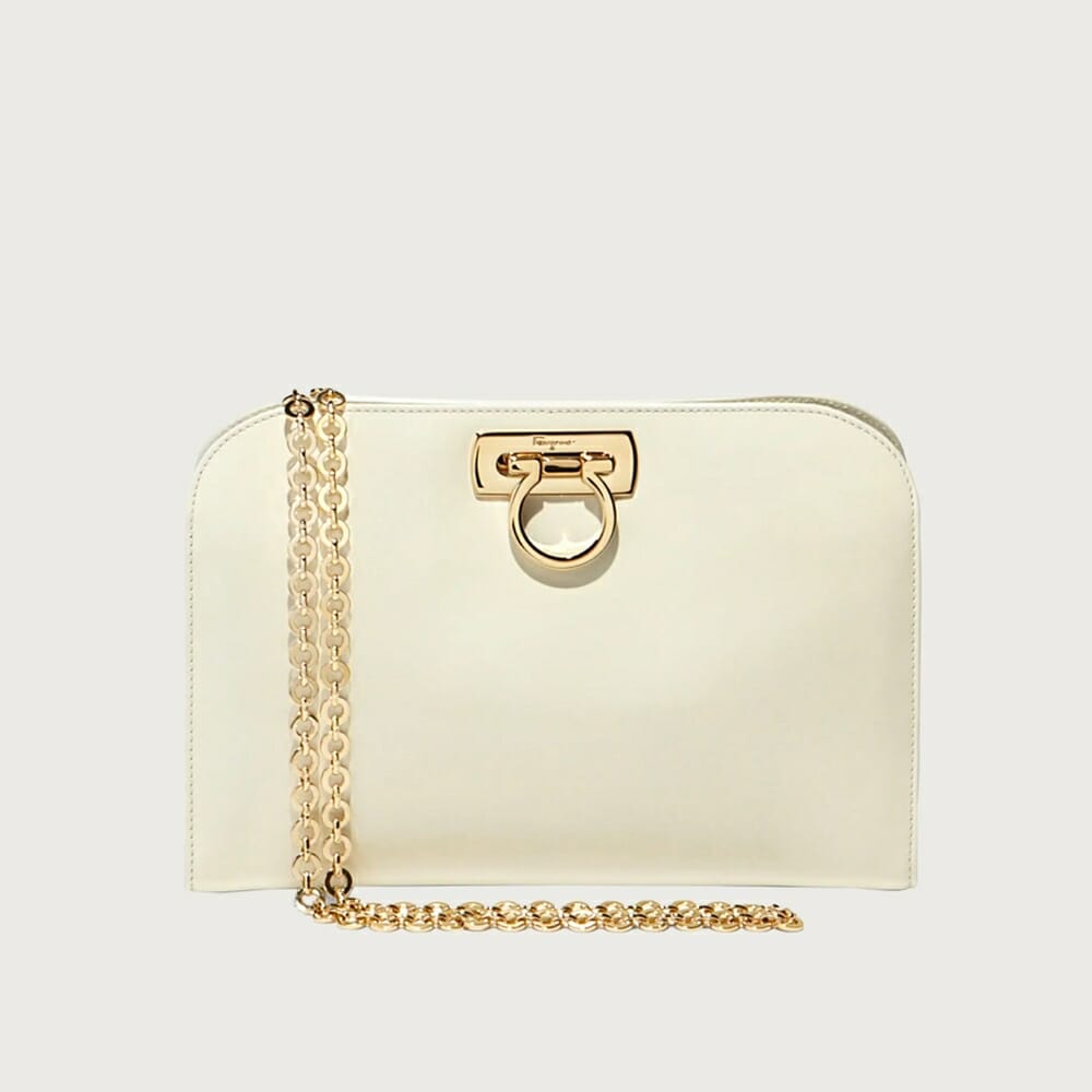 Ferragamo Diana Clutch Bag