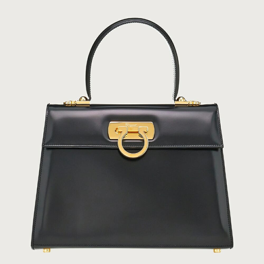 Ferragamo Iconic Top Handle Handbag 
