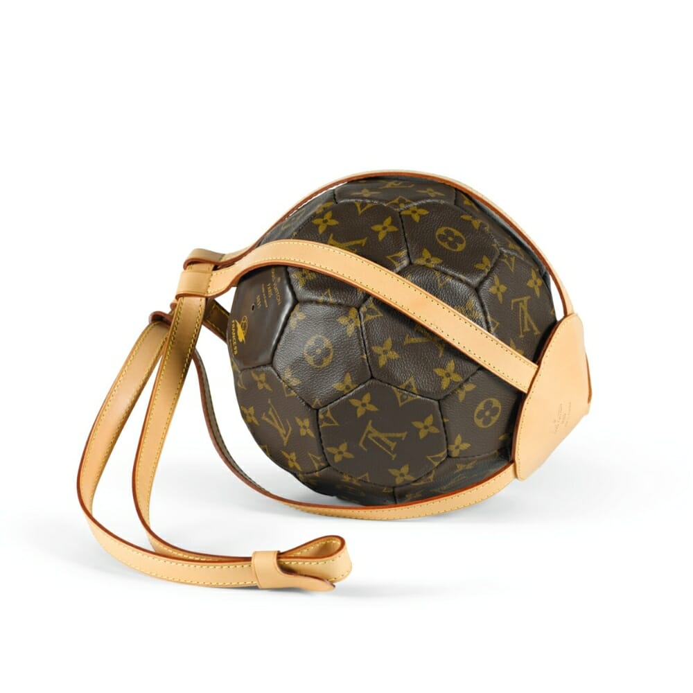 Rihanna Wore a Louis Vuitton Soccer Ball-Shaped Purse