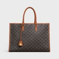 Celine Horizontal Cabas in Triomphe Canvas Bag