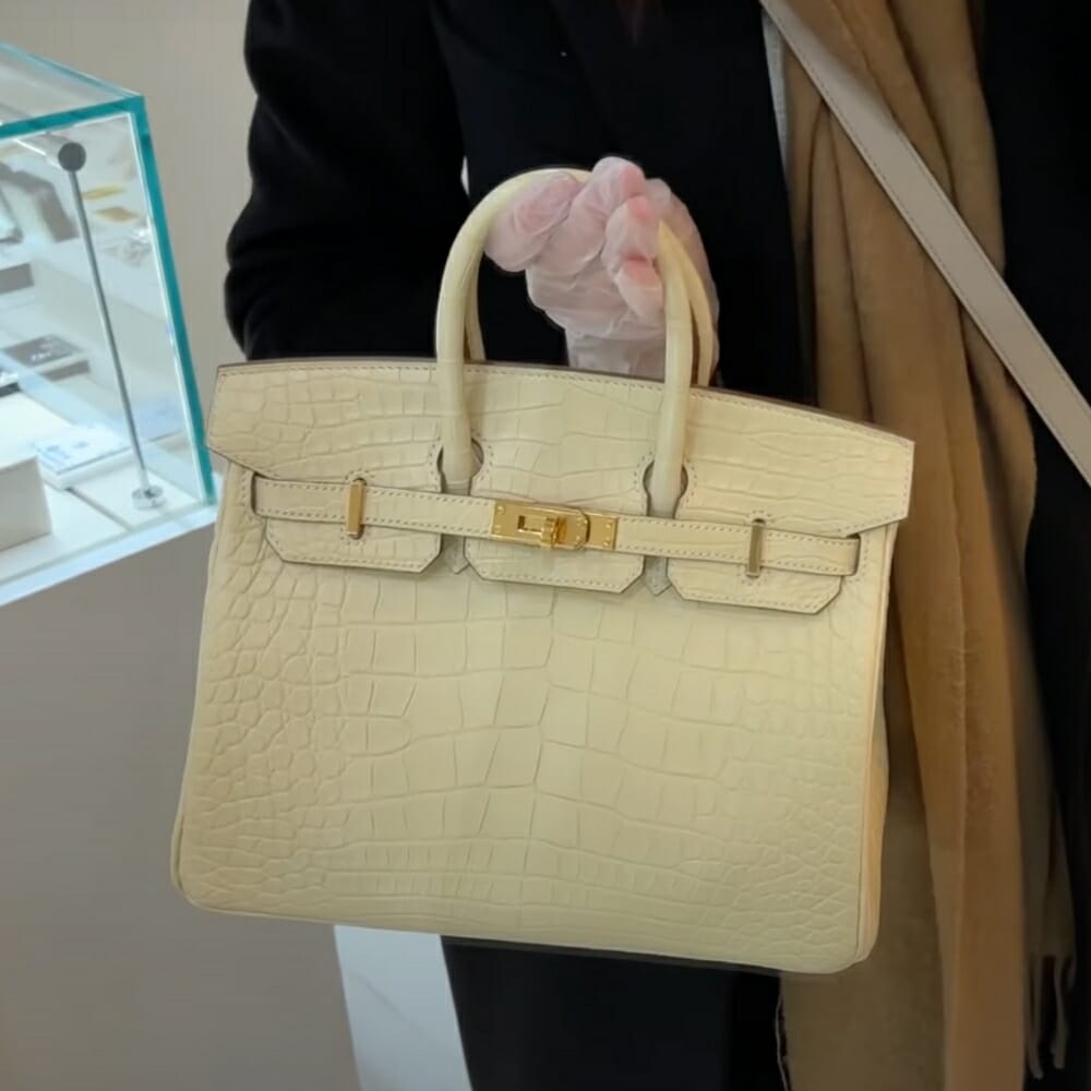 Hermes Birkin 25 Exotic Leather