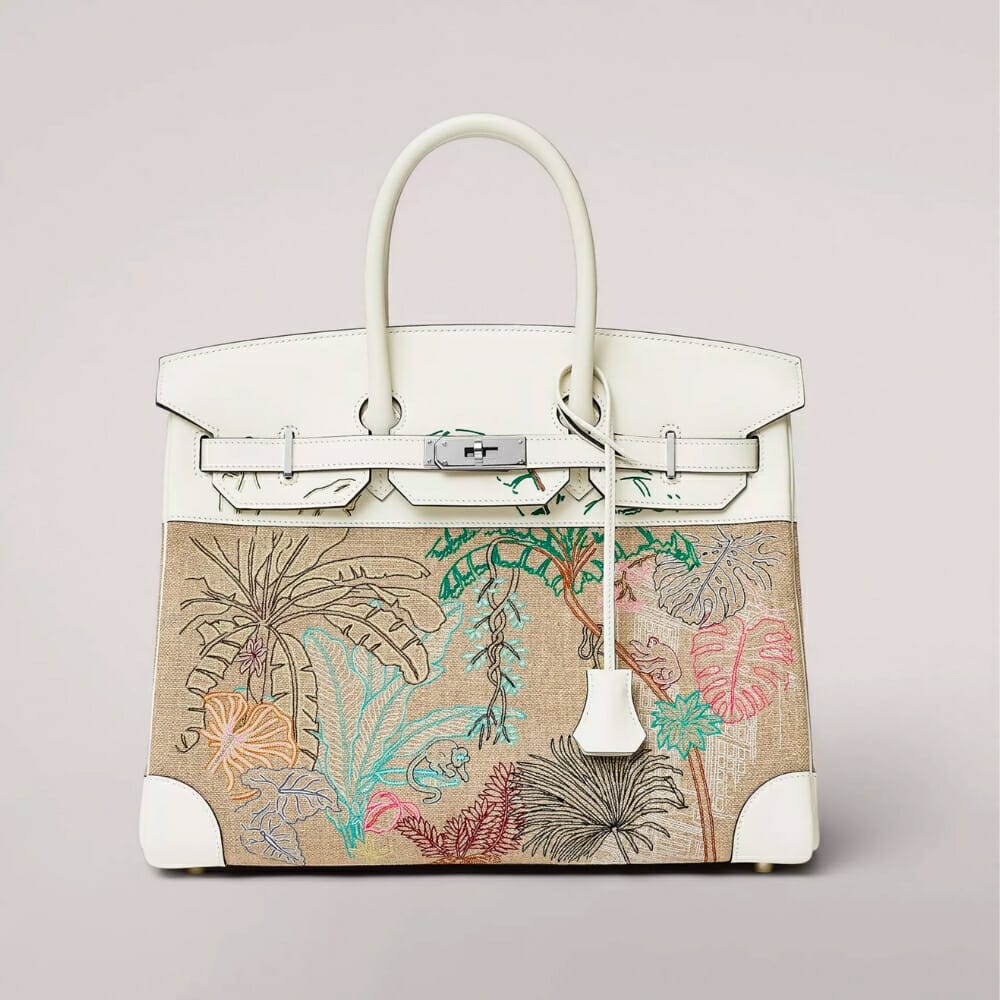 Hermes Birkin Faubourg tropical