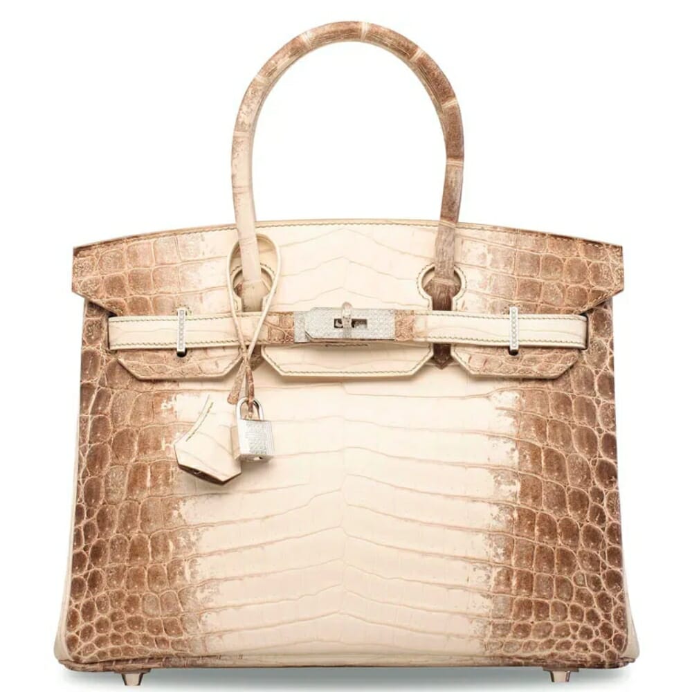 Hermes diamond himalaya birkin 30