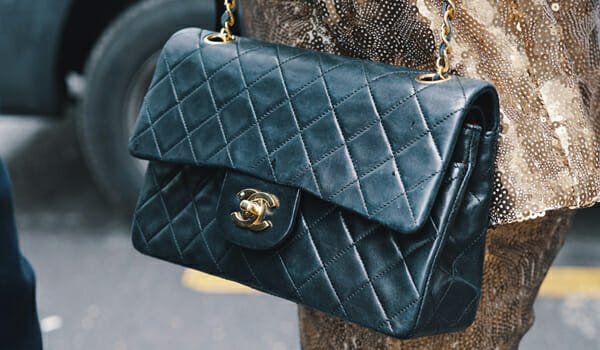 chanel black classic purse