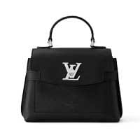 LV Louis Vuitton Lockme ever mini bag black and silve